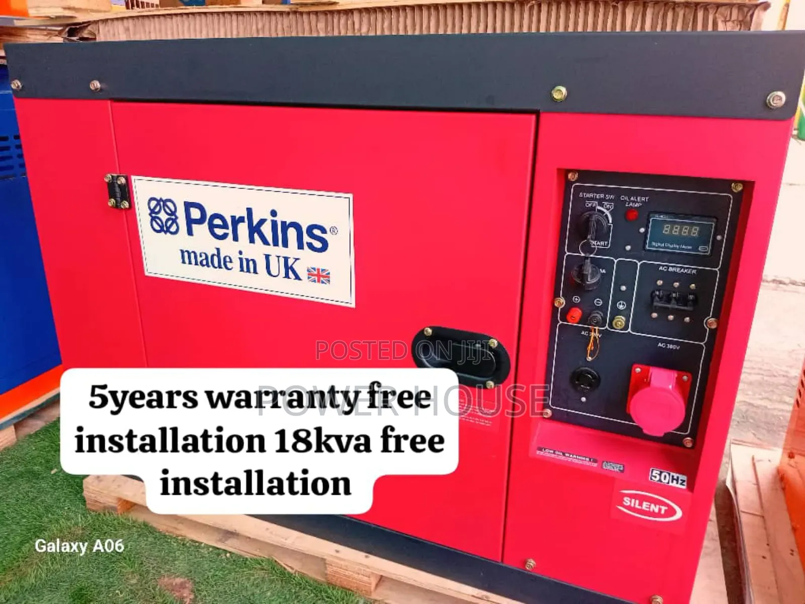 Energetic Helix Controller 18kva Diesel Perkins Generator