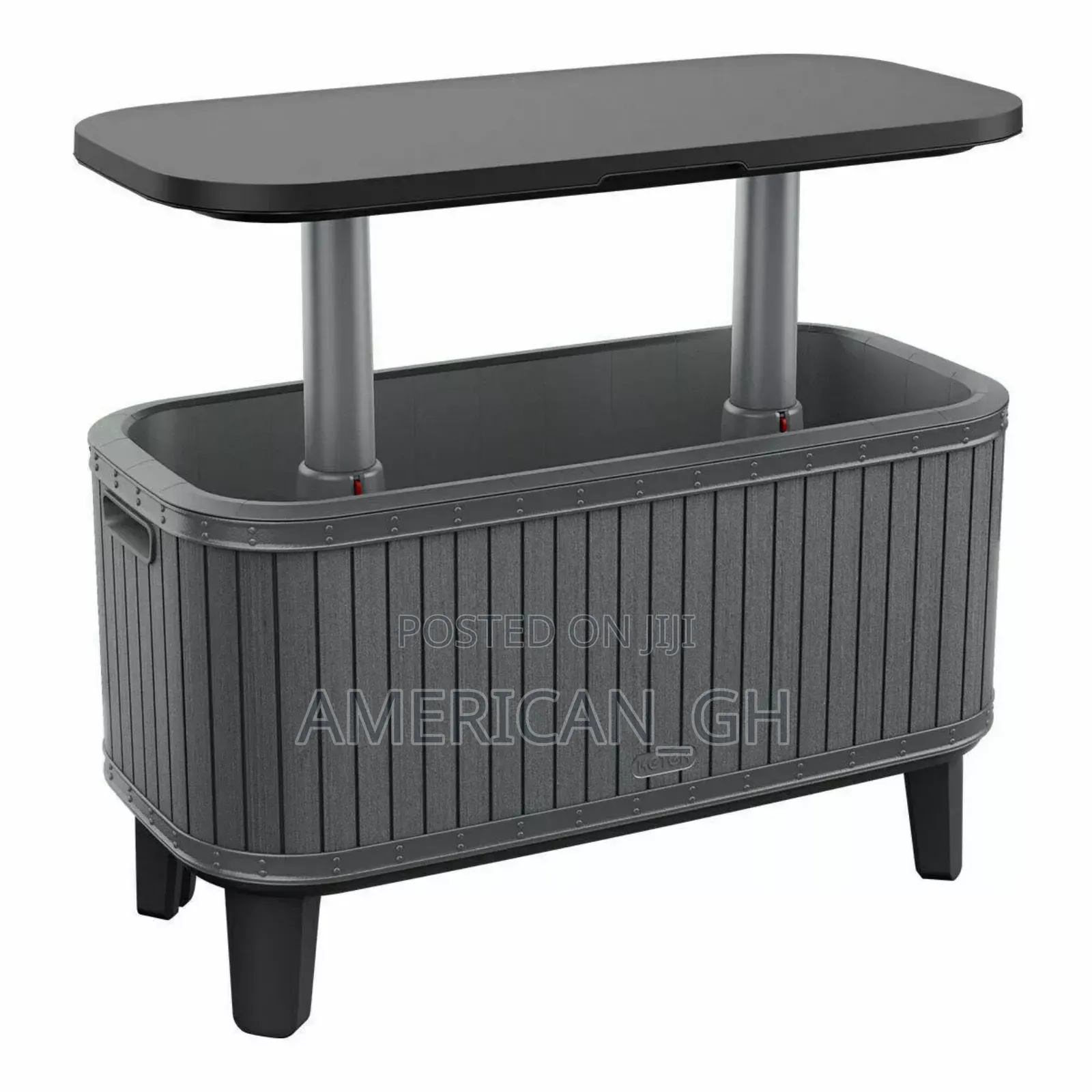 Keter Bevy Bar Table and Cooler Box, 56l