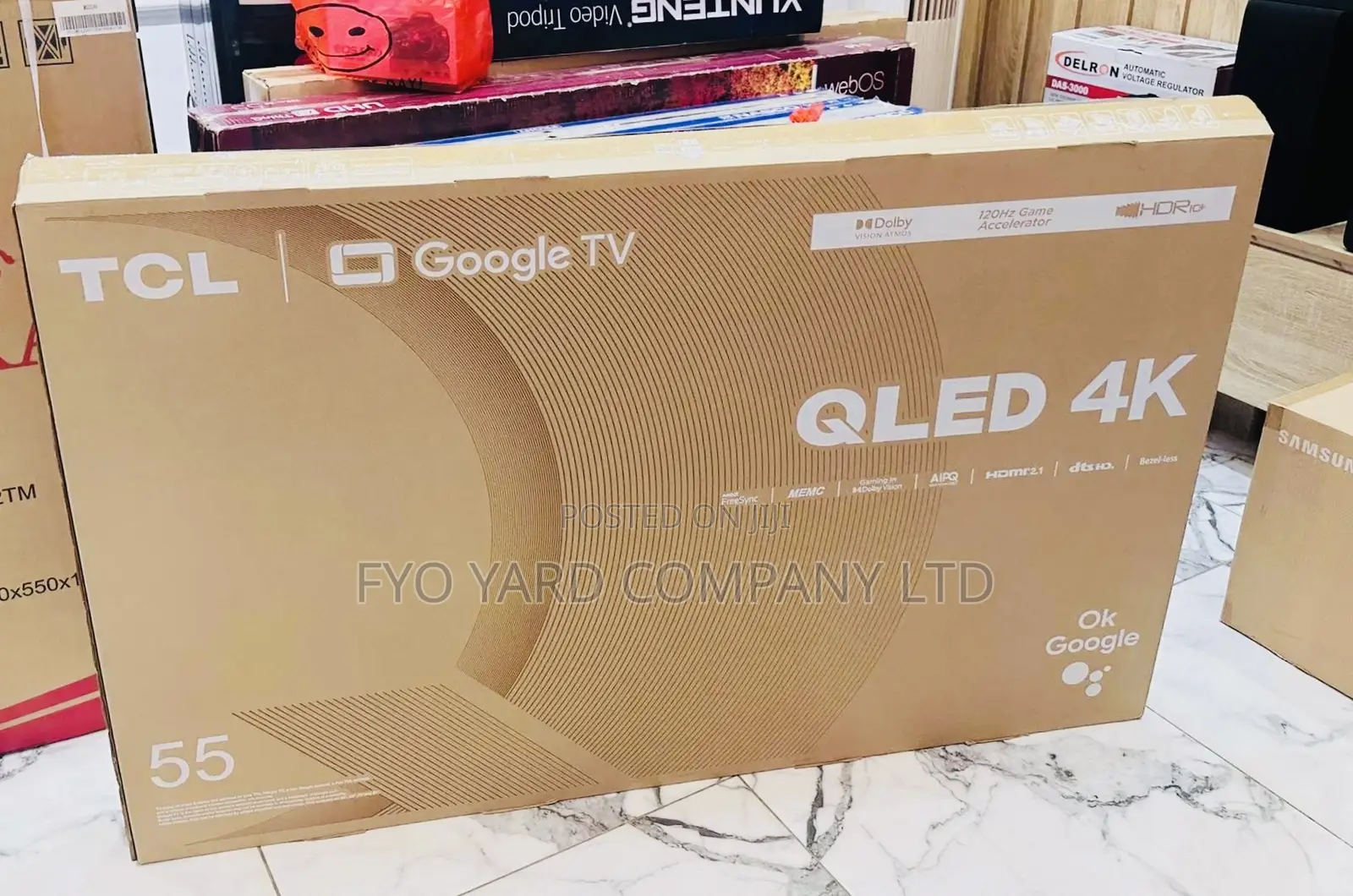 Buy the Latest TCL 55” Ultra Hd Smart Qled Google Tv