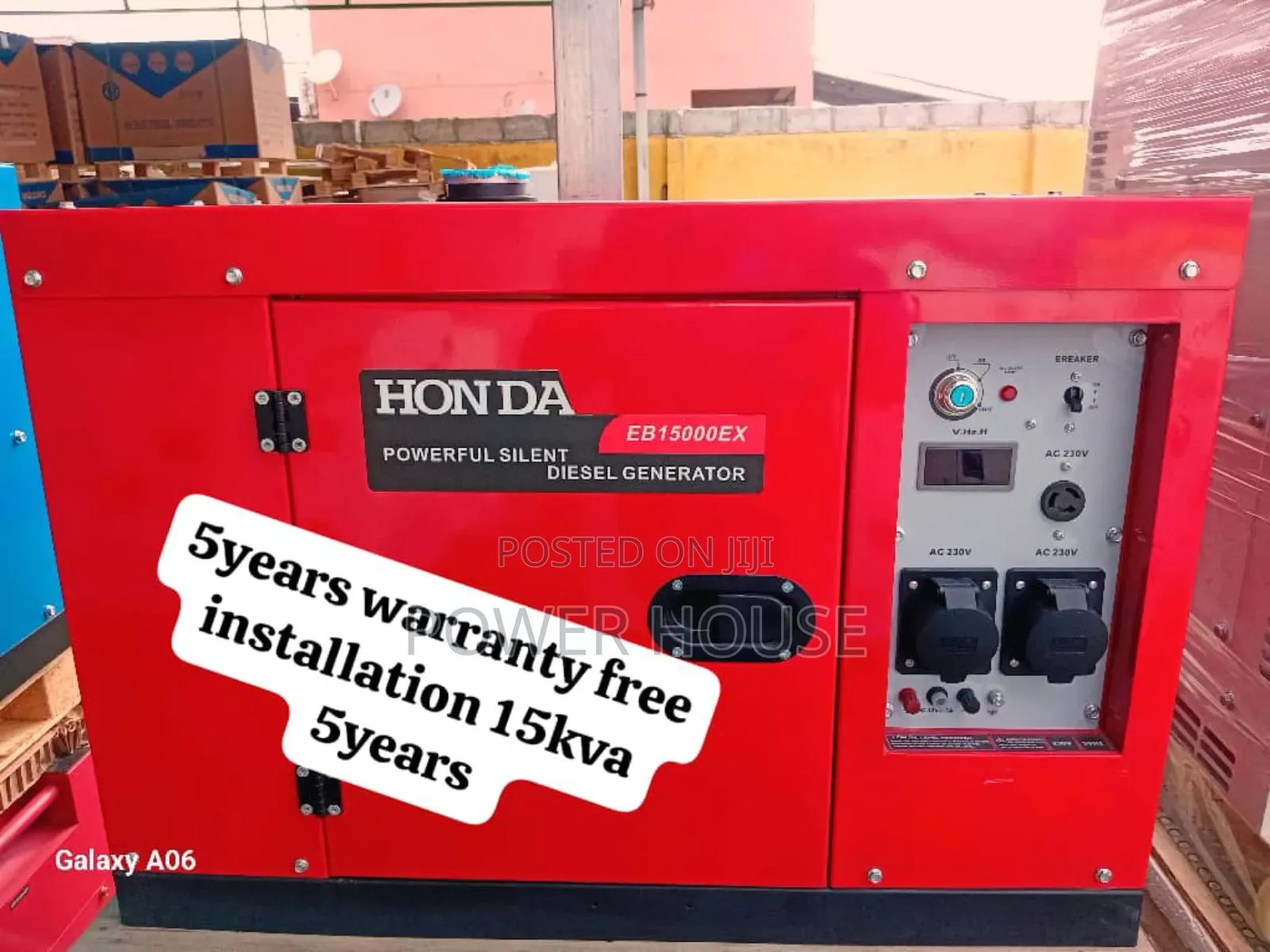 Genuine Ultra Charge Honda Diesel Generator 15kva