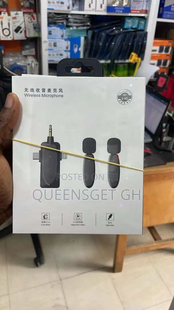 Wireless Microphone for iPhone and Type C