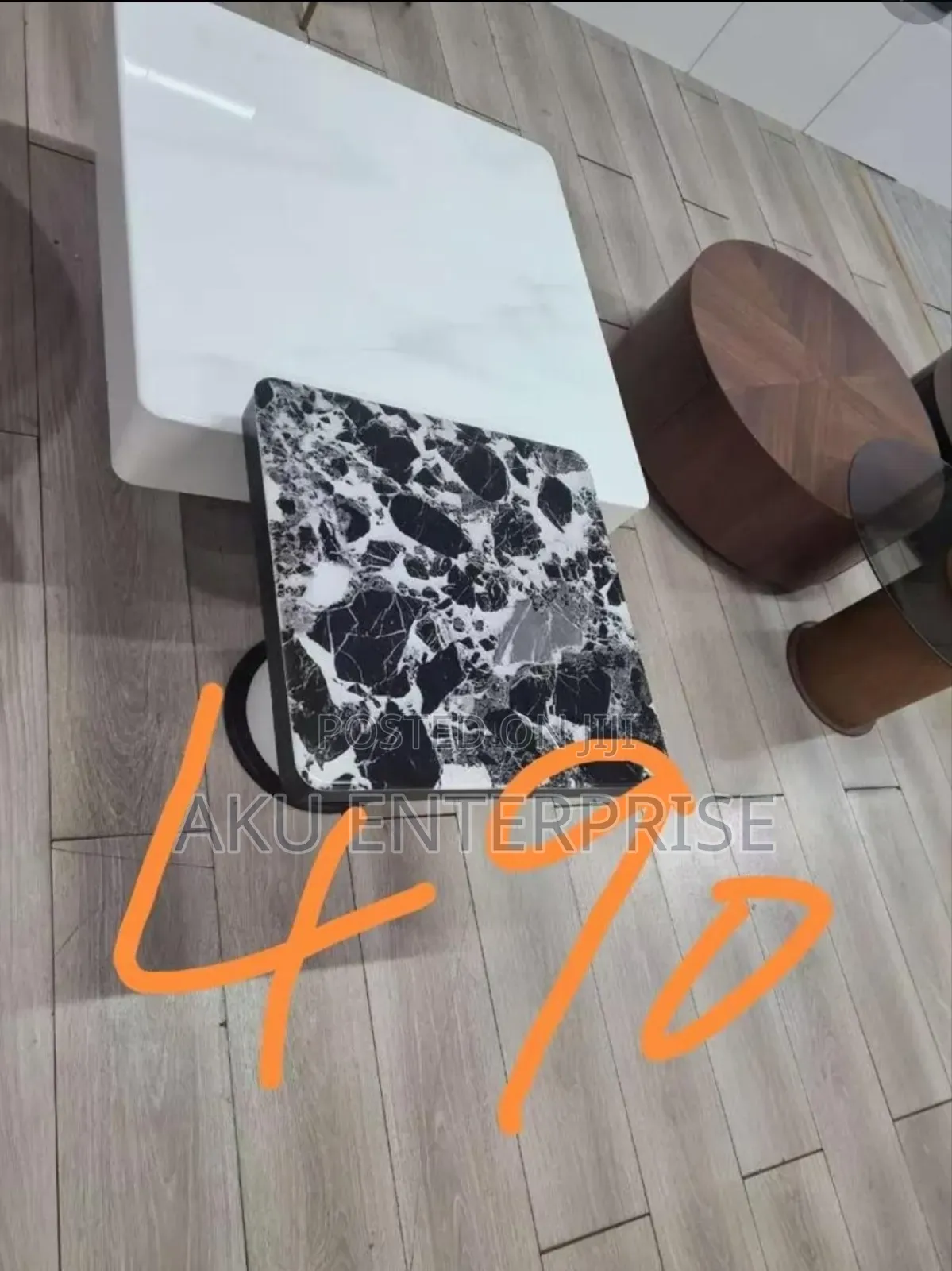 Luxurious 2 in 1 Centre Table Marble