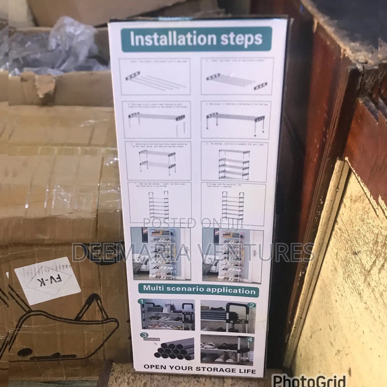 Multifunctional Storage Shoe Rack