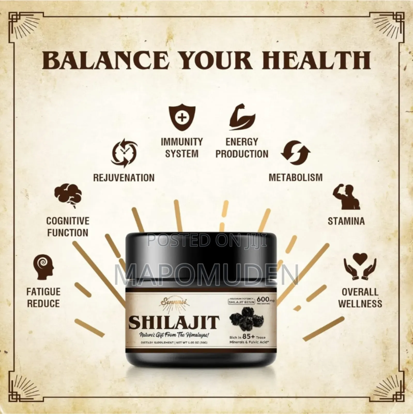 Sennasi Shilajit Pure Himalayan