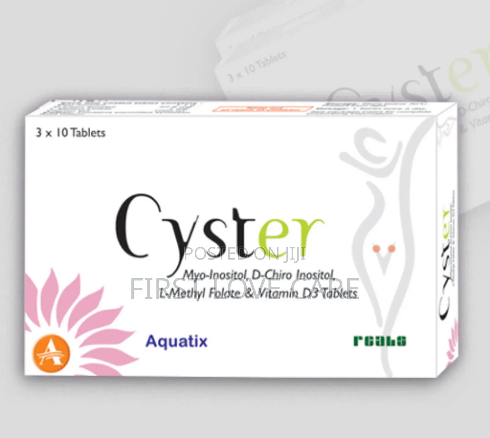 Cyster Myo Inositol, Dchiro Inositol ,L Methyl Folate,Vit D3