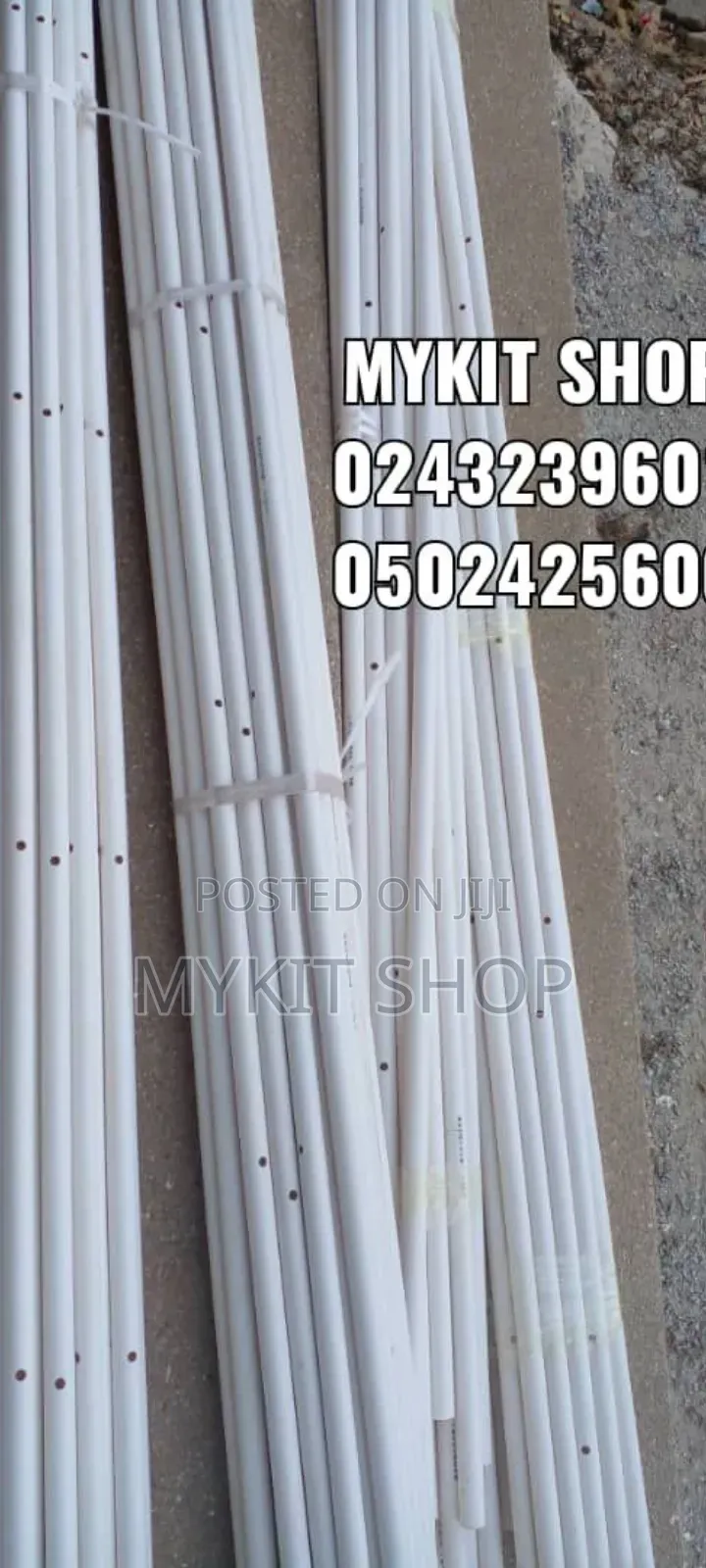 Drilled And Undrilled Pvc Pipe