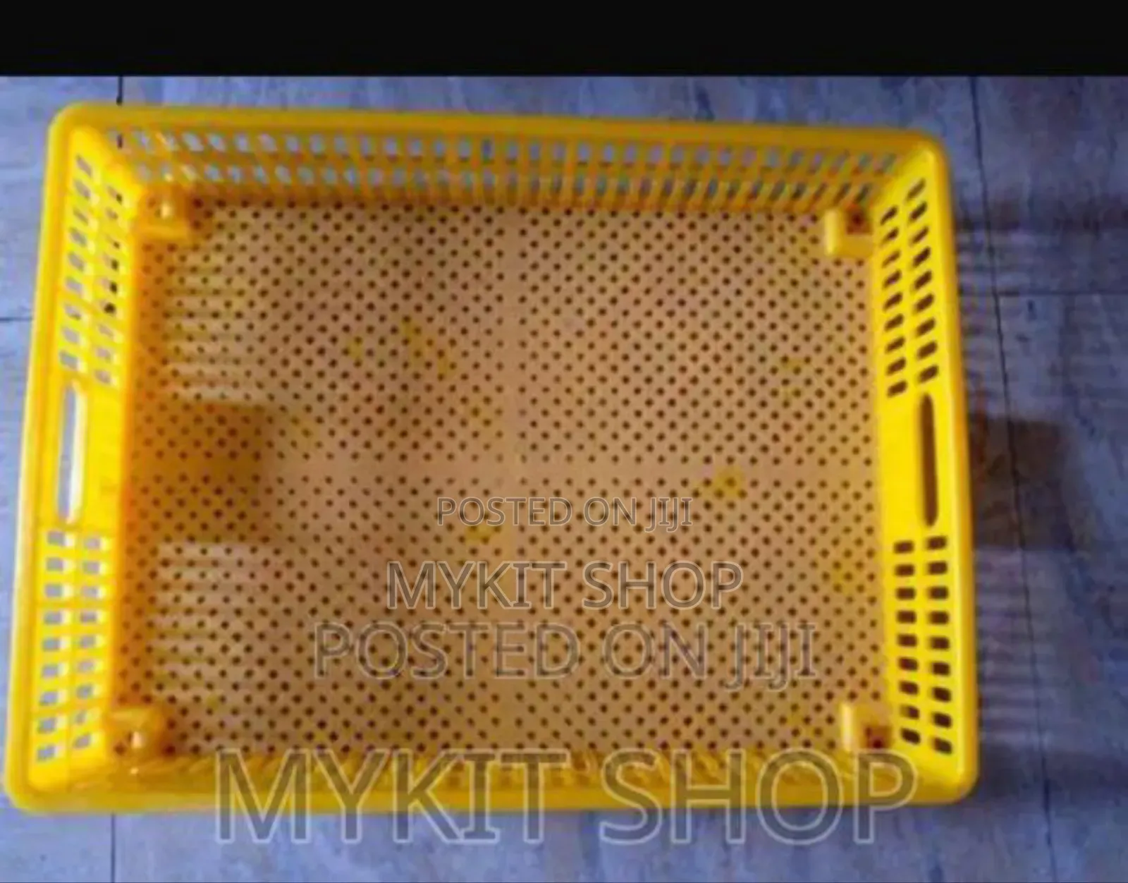 Yellow Hatchery Basket