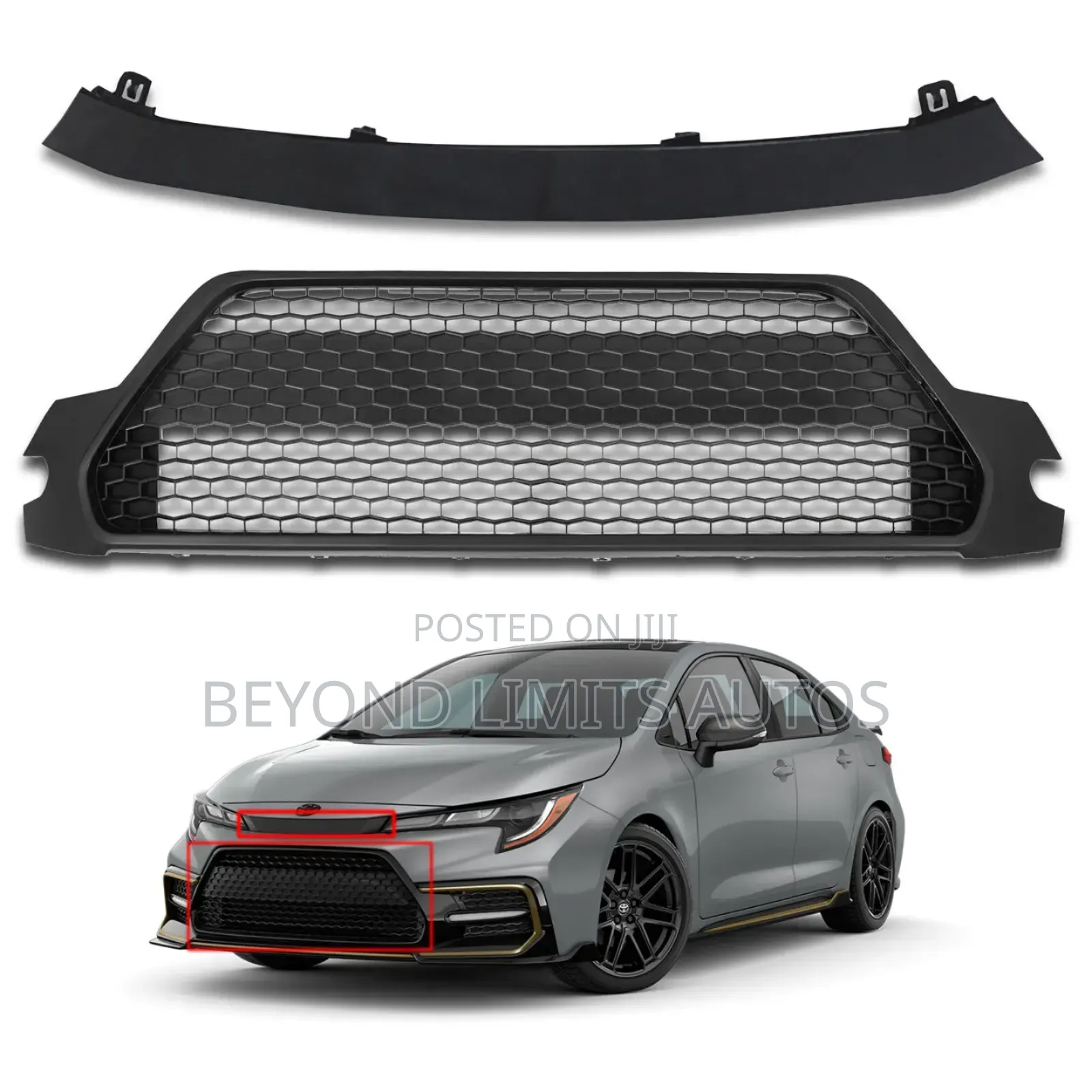 Toyota Corolla 2020,2021,2022,2023 Front Bumper Grille/Shell