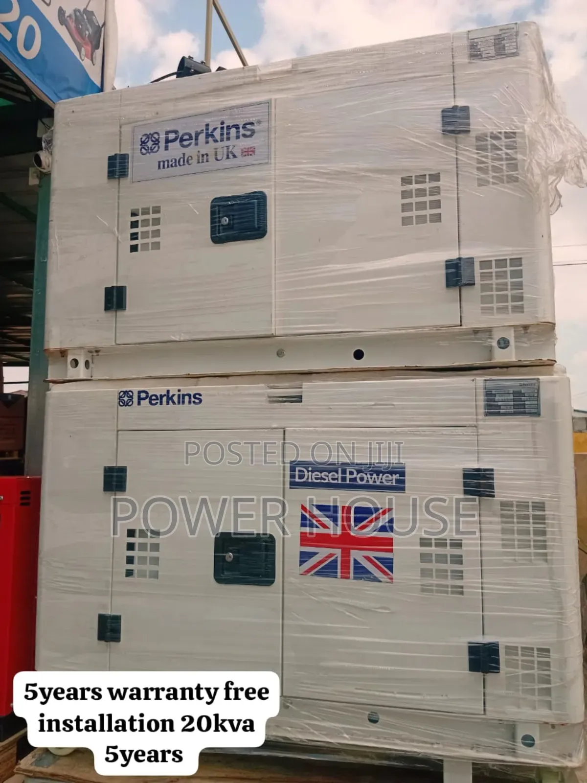 Genuine Prime Relay 20kva Perkins Diesel Generator