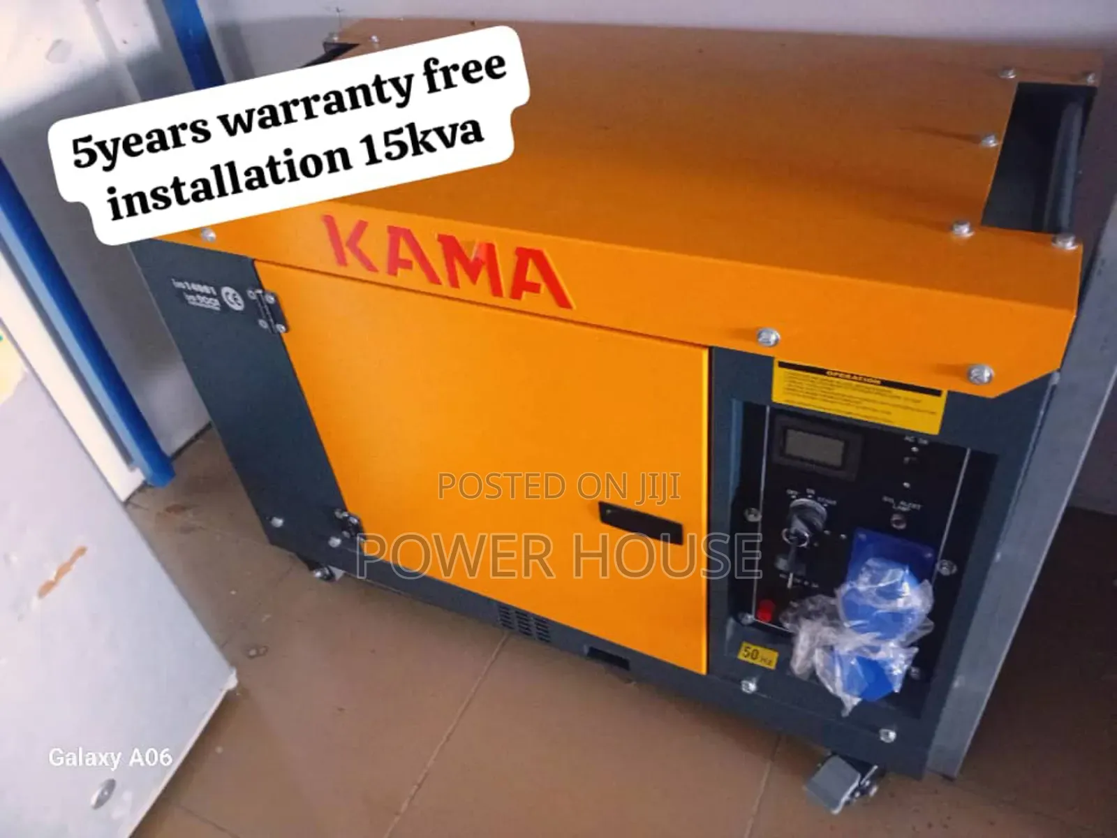 Zone Relay 16500watts 15kva Kama Generator 15kva