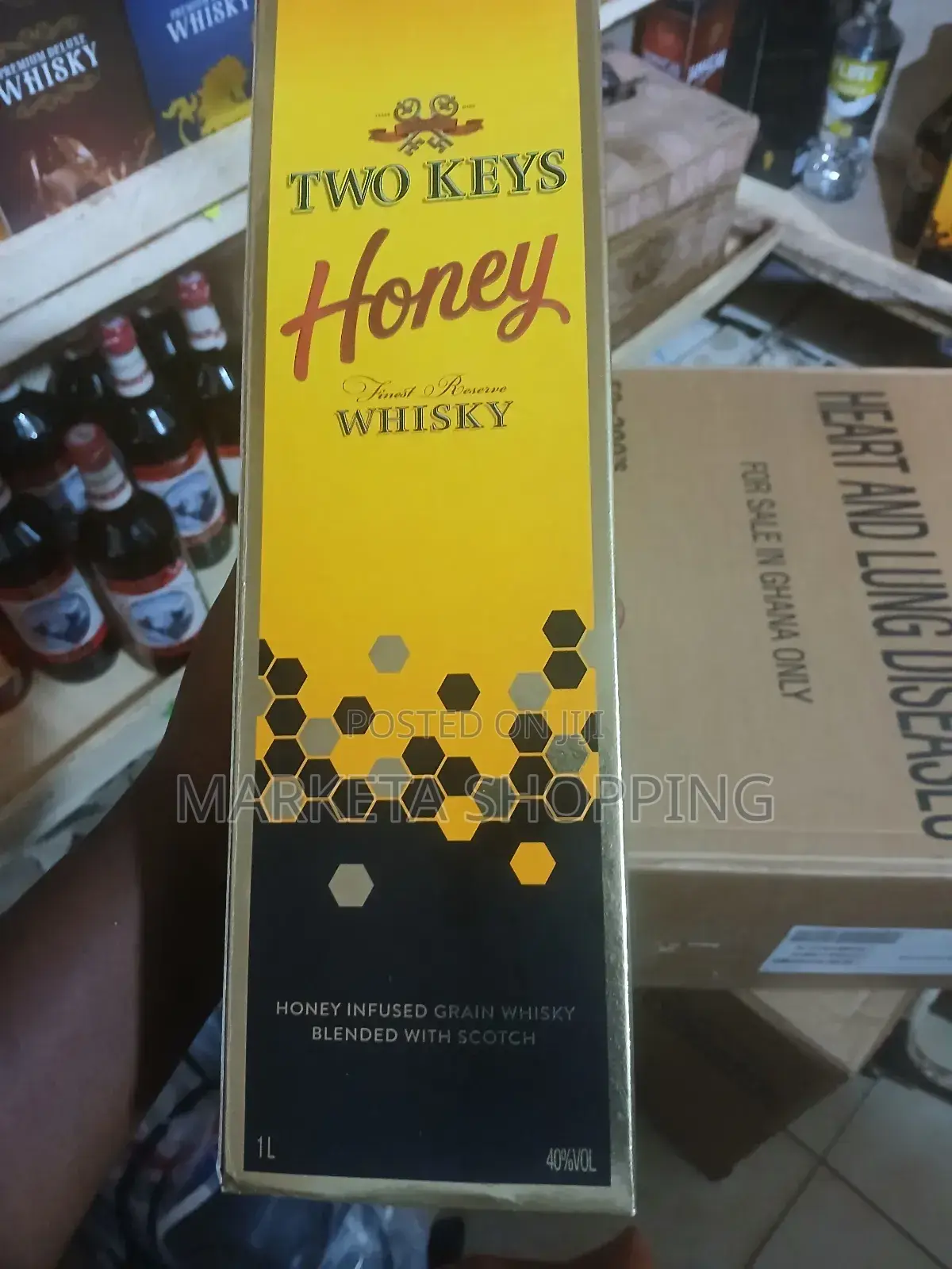 Two Keys Honey Whiskey 1l