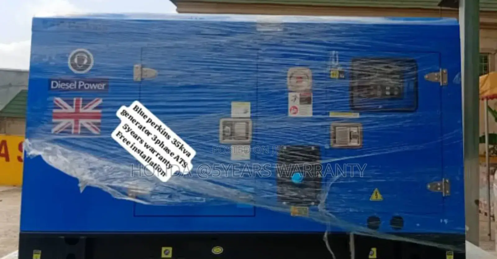 Echo Energy Perkins 35kva 3phase Fully Automatic Perkins Ats