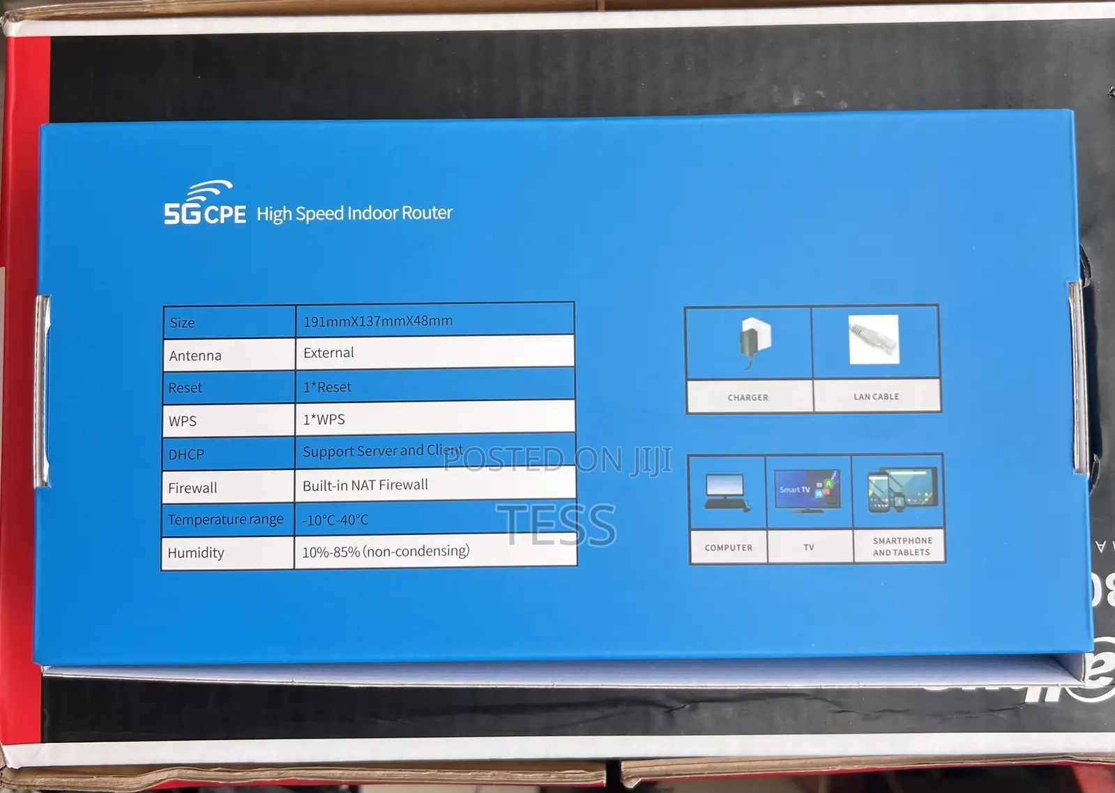 Fastlink 4g Lte Universal Sim Router+ Backup Battery