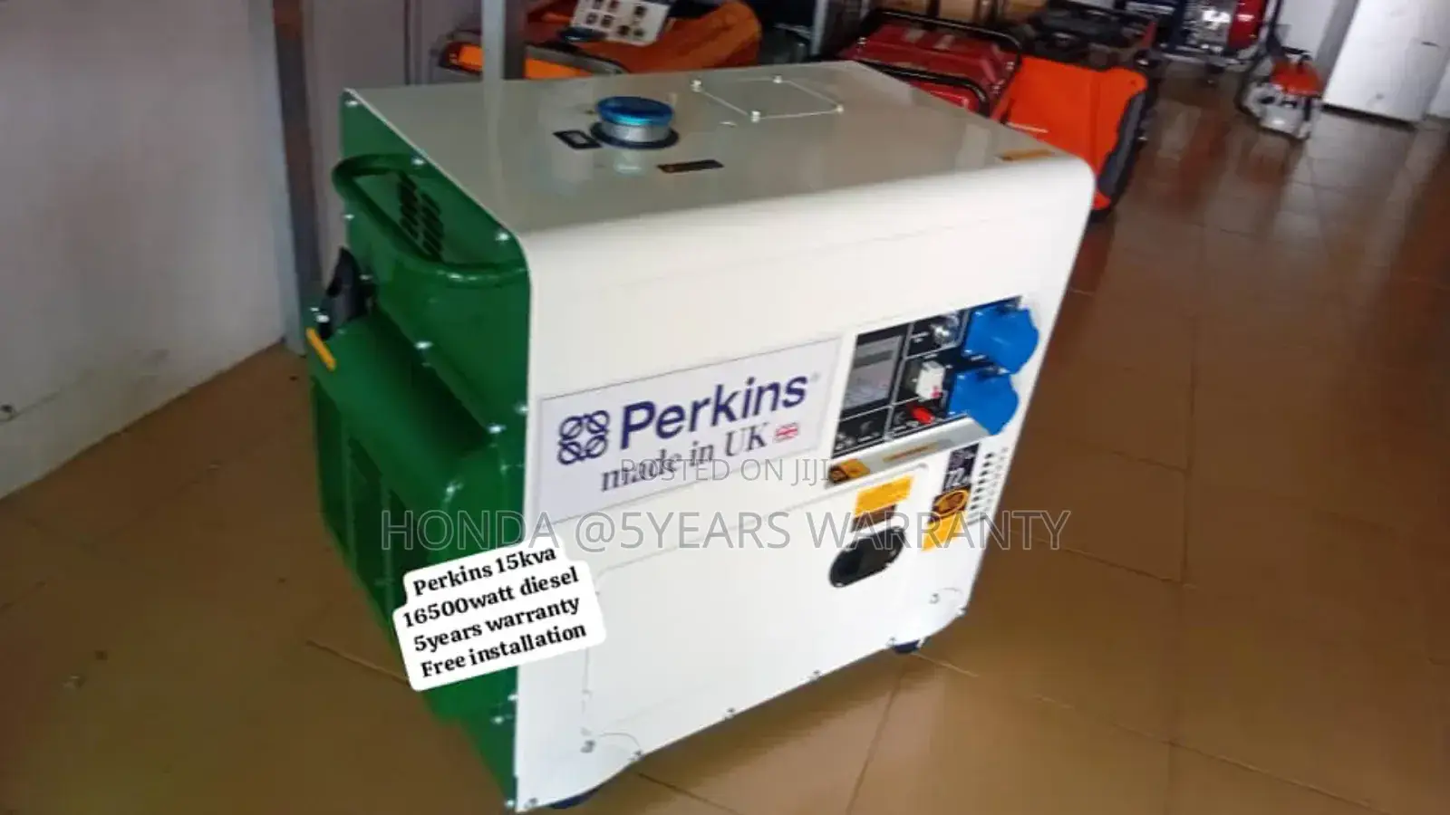 Local Power Perkins 15kva 16500watt Diesel Generator 15kva