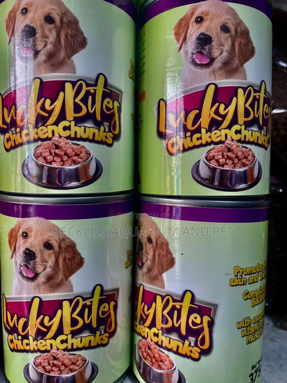 Lucky Bit Dog Can Food