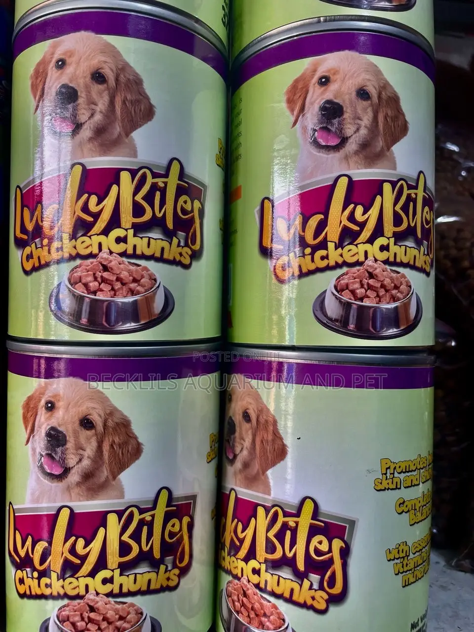 Lucky Bit Dog Can Food