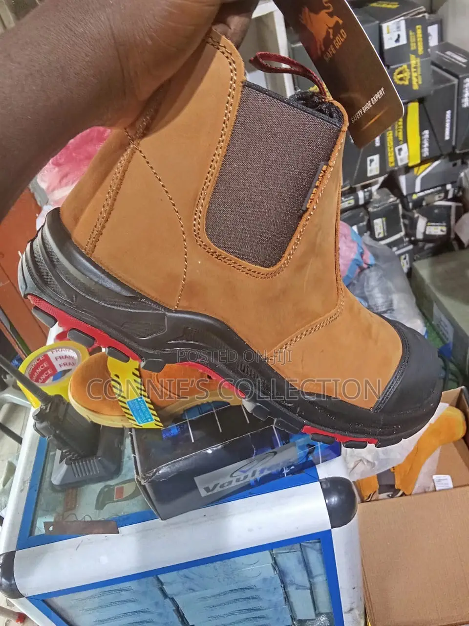 Safe Gold Safety Boot