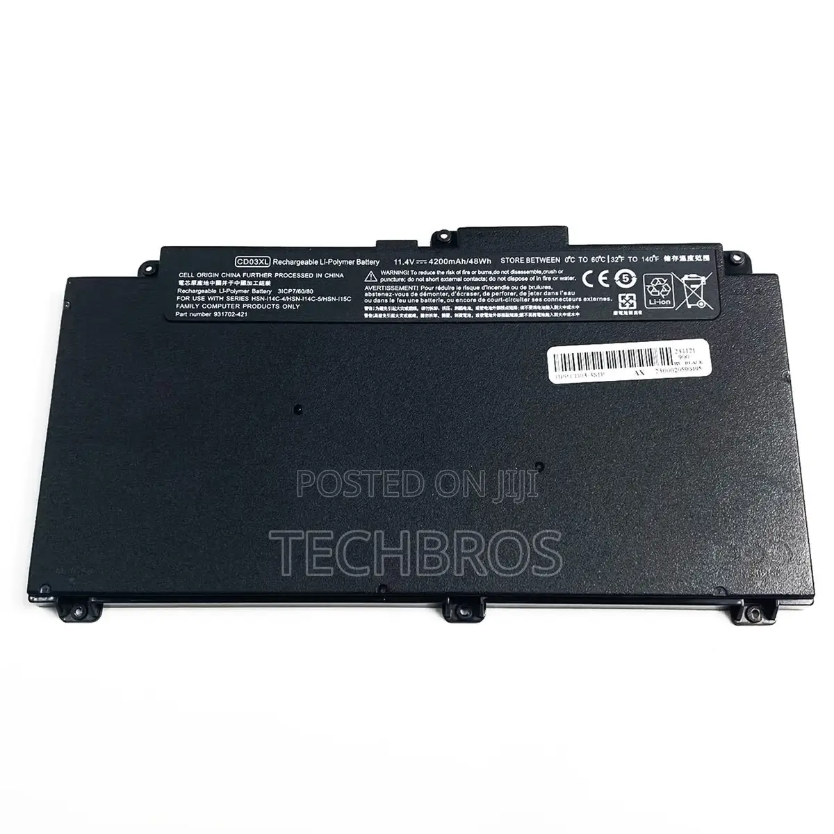 Original Hp Probook 640 645 650 G4 G5 650 G7battery -cd03xl