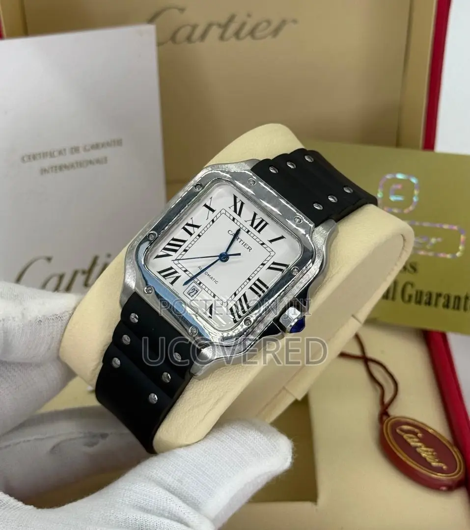 Cartier Unsiex Rectangular Automatic Wrist Watch