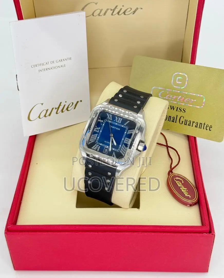 Cartier Unsiex Rectangular Automatic Wrist Watch