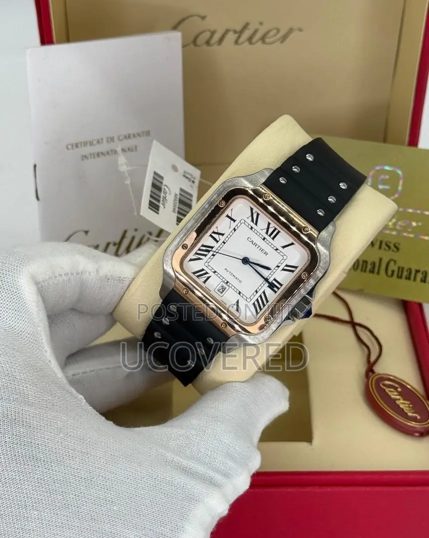 Cartier Unsiex Rectangular Automatic Wrist Watch