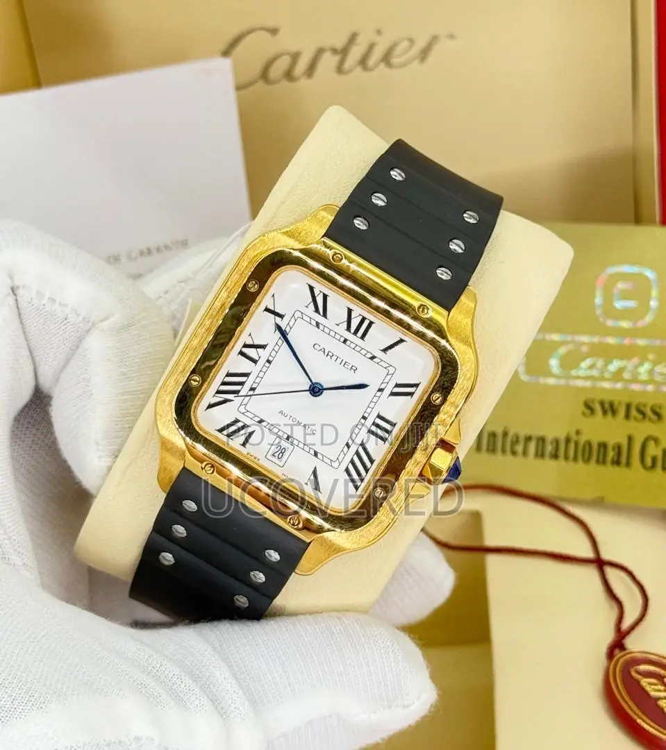 Cartier Unsiex Rectangular Automatic Wrist Watch
