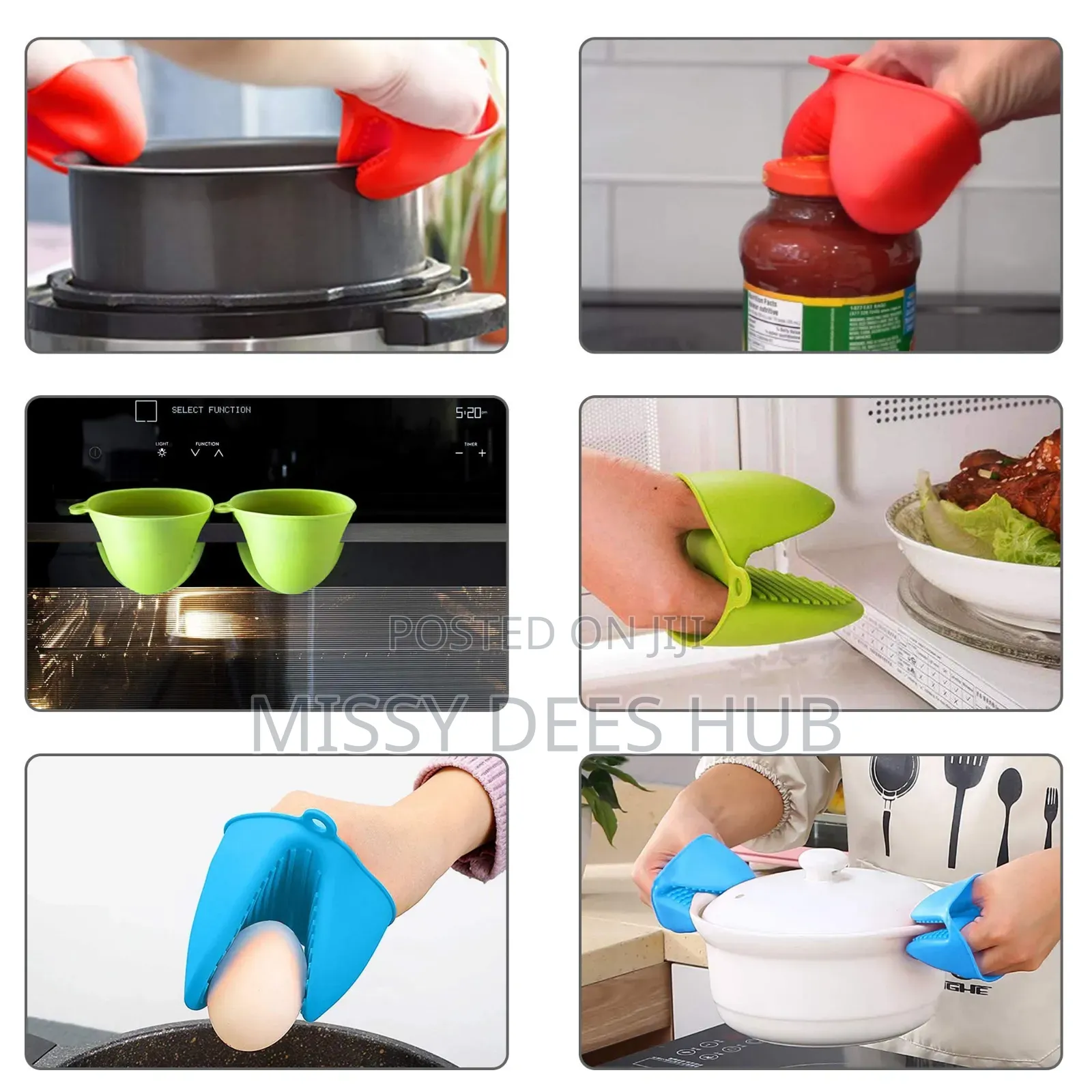 Silicone Hotpot Clips (Holder)