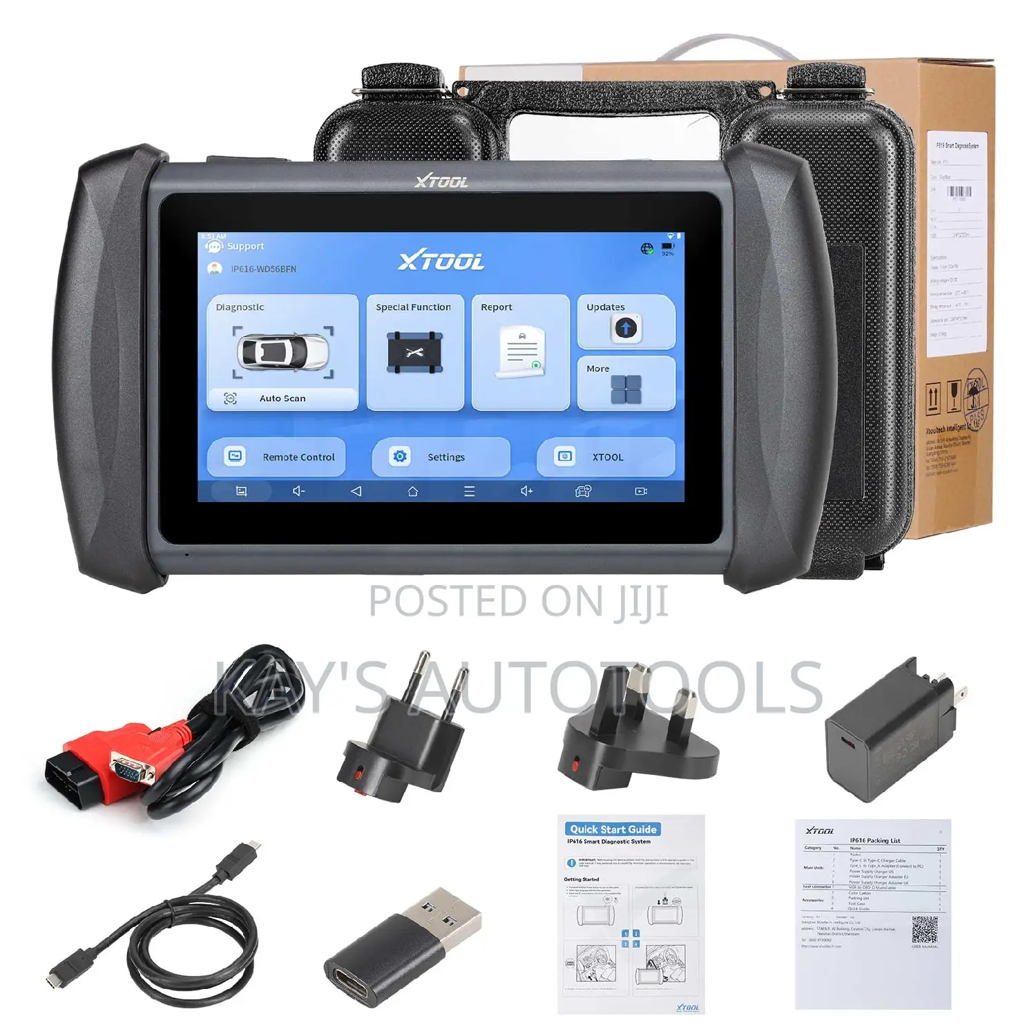 Xtool Ip616 Car Diagnostics and Key Programmer