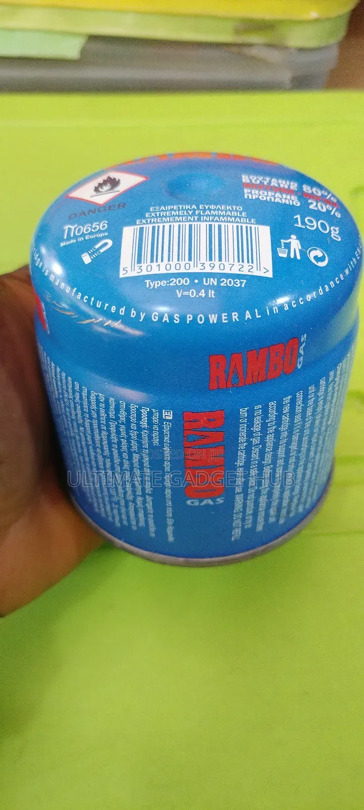 190g Butane Gas Cartridge