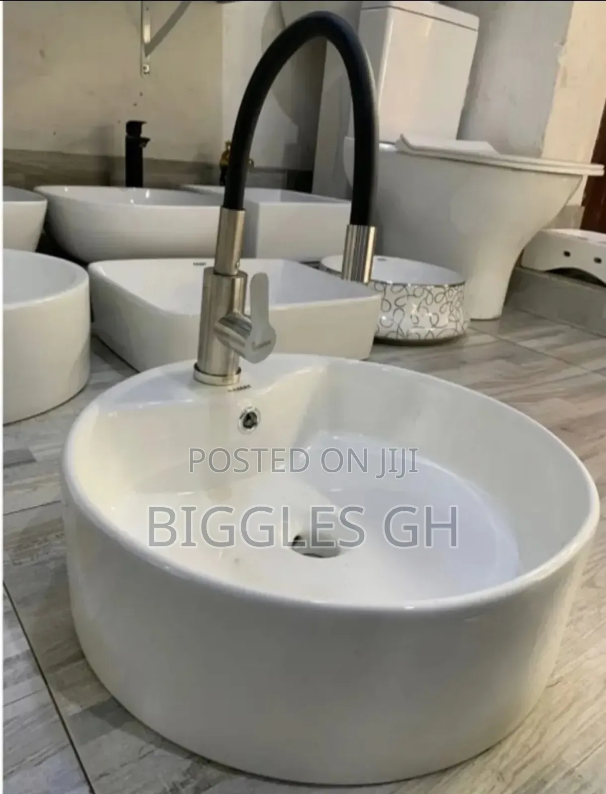 Countertop Basin/Pedicure Bowl +Flexible Tap