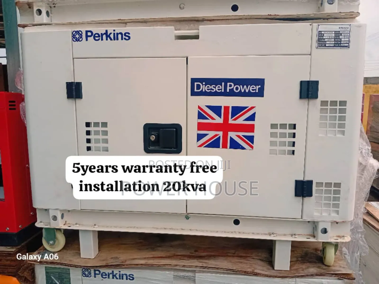 Ultimate Console 20kva Perkins Diesel Generator 20kva