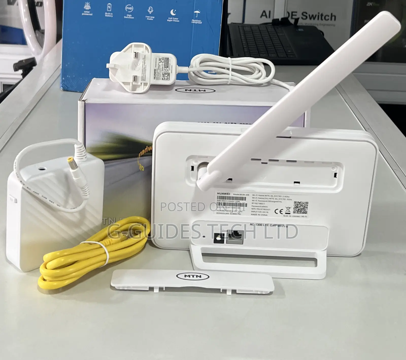 Huawei 4g Router Ac1300 Cat7 Wi-Fi 6 B530-336, MTN 4g Router