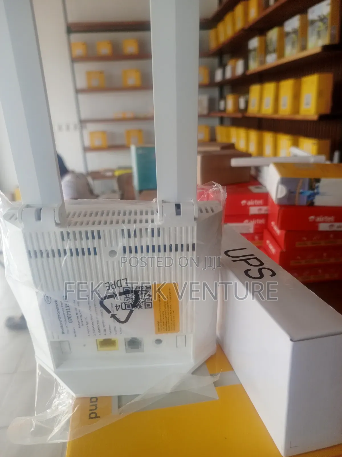 Universal 4g Router + Powerbank Sunyani