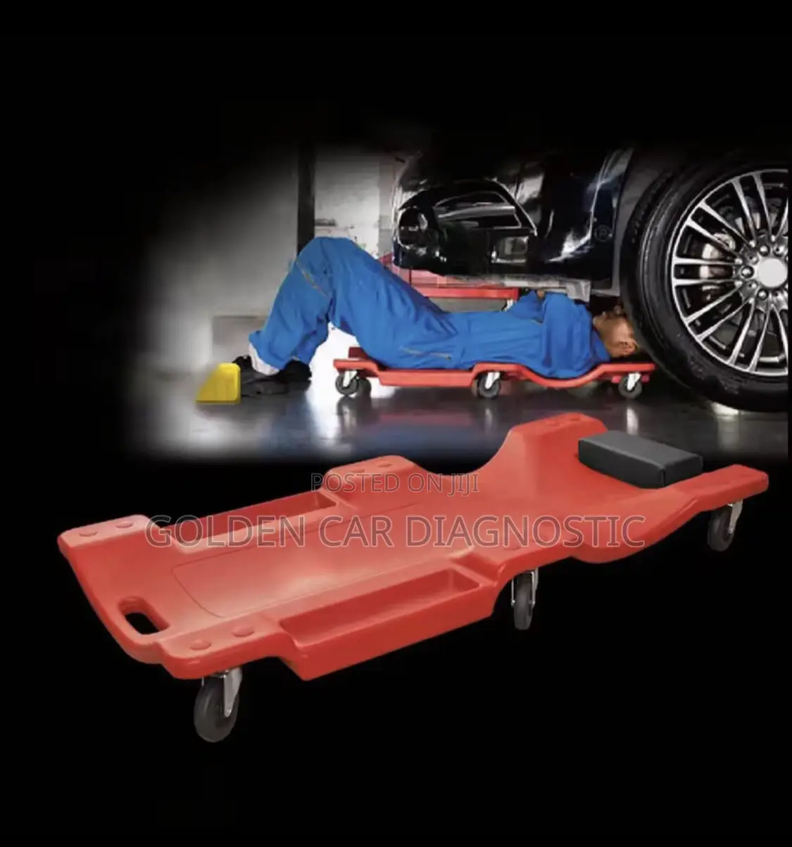 Car Creeper Workshop Maintenance Trolley