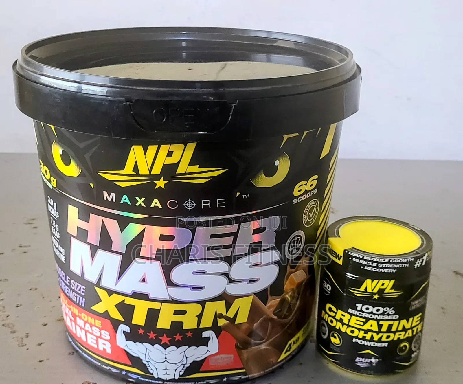 NPL Mass Gainer 4kg and Creatine Monohydrate