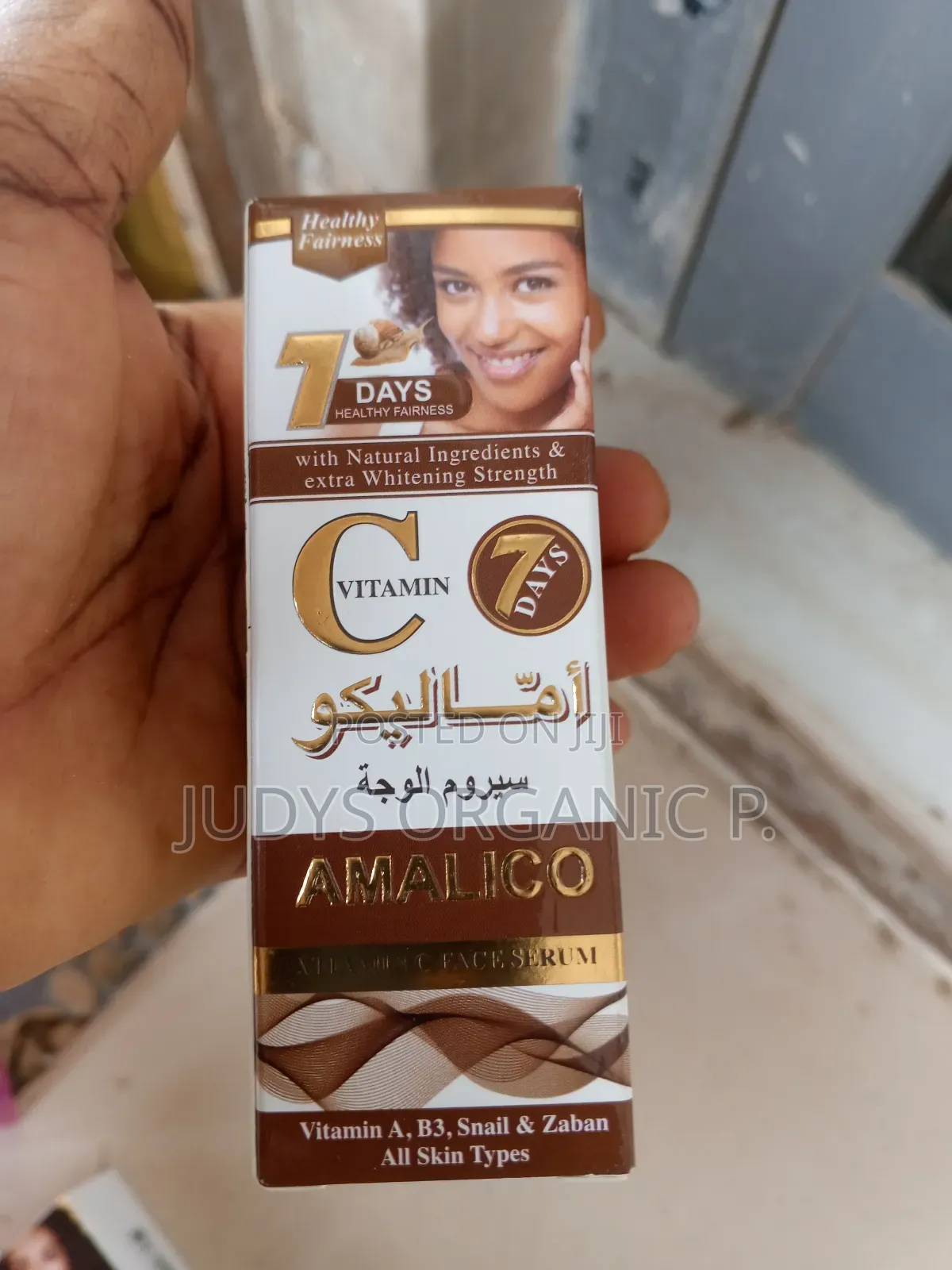 Amalico Healthy Fairness Face Serum(Vit C, A, Snail Etc)
