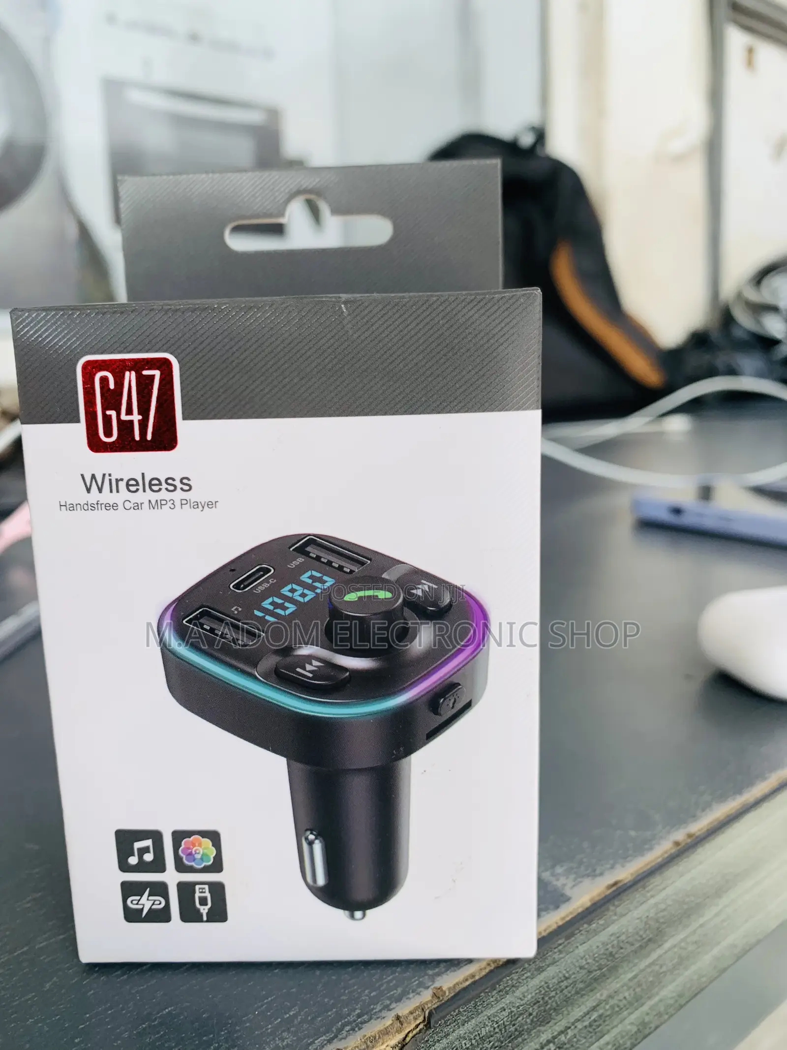 G47 Wireless Hands Free Car Mp3 Player