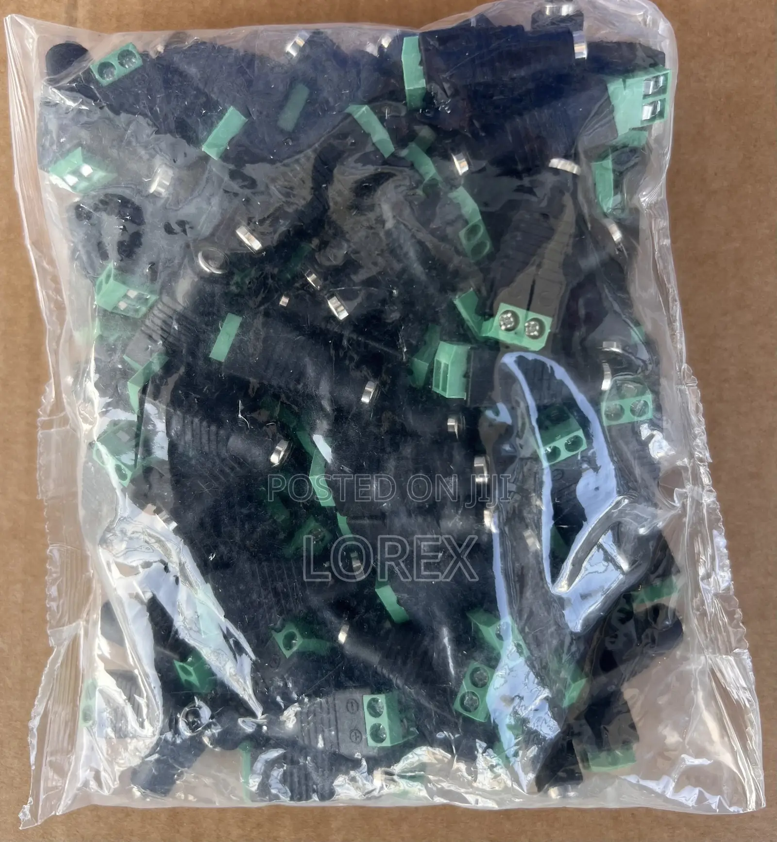 Power Connector Plug (Power Pin) for CCTV Camera
