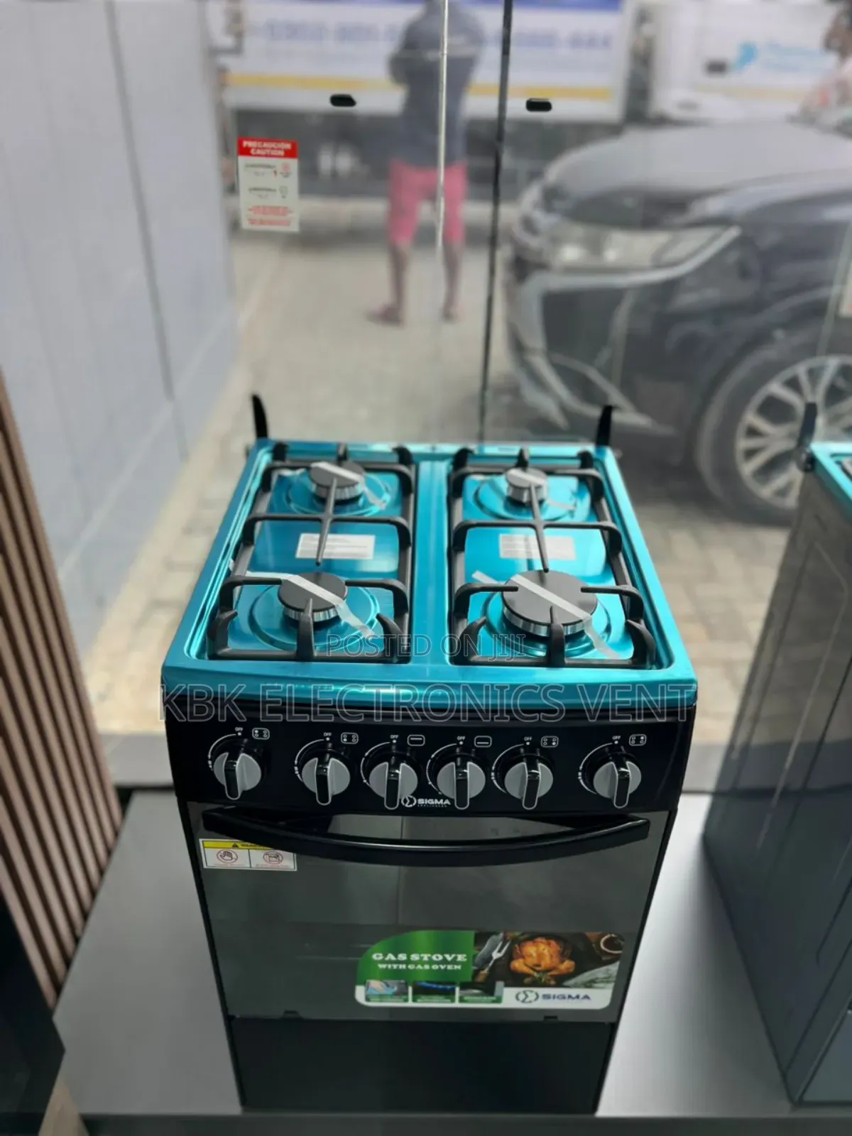 Sigma 50*50 Gas Cooker Oven + Grill