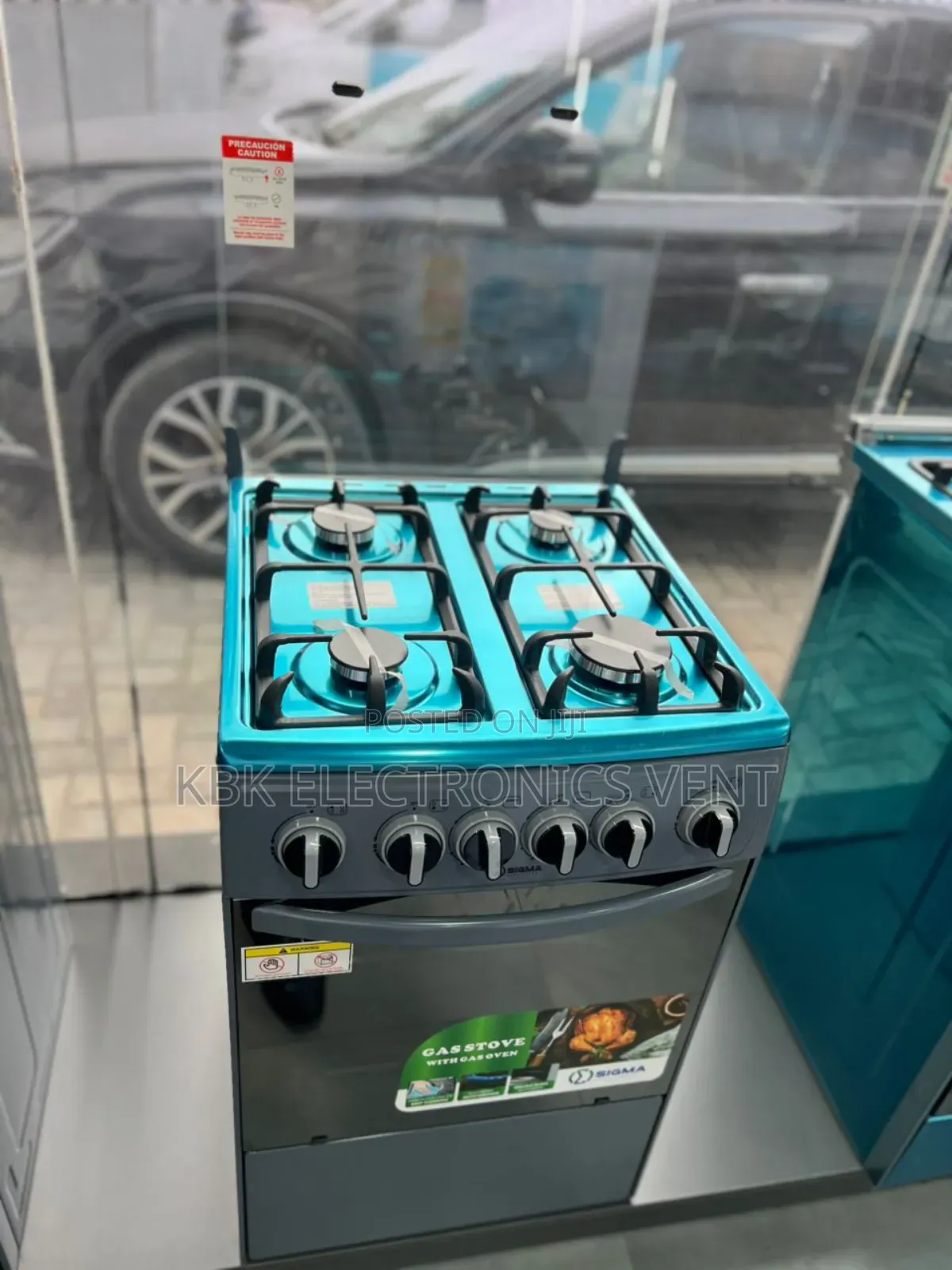 Sigma 50*50 Gas Cooker Oven + Grill