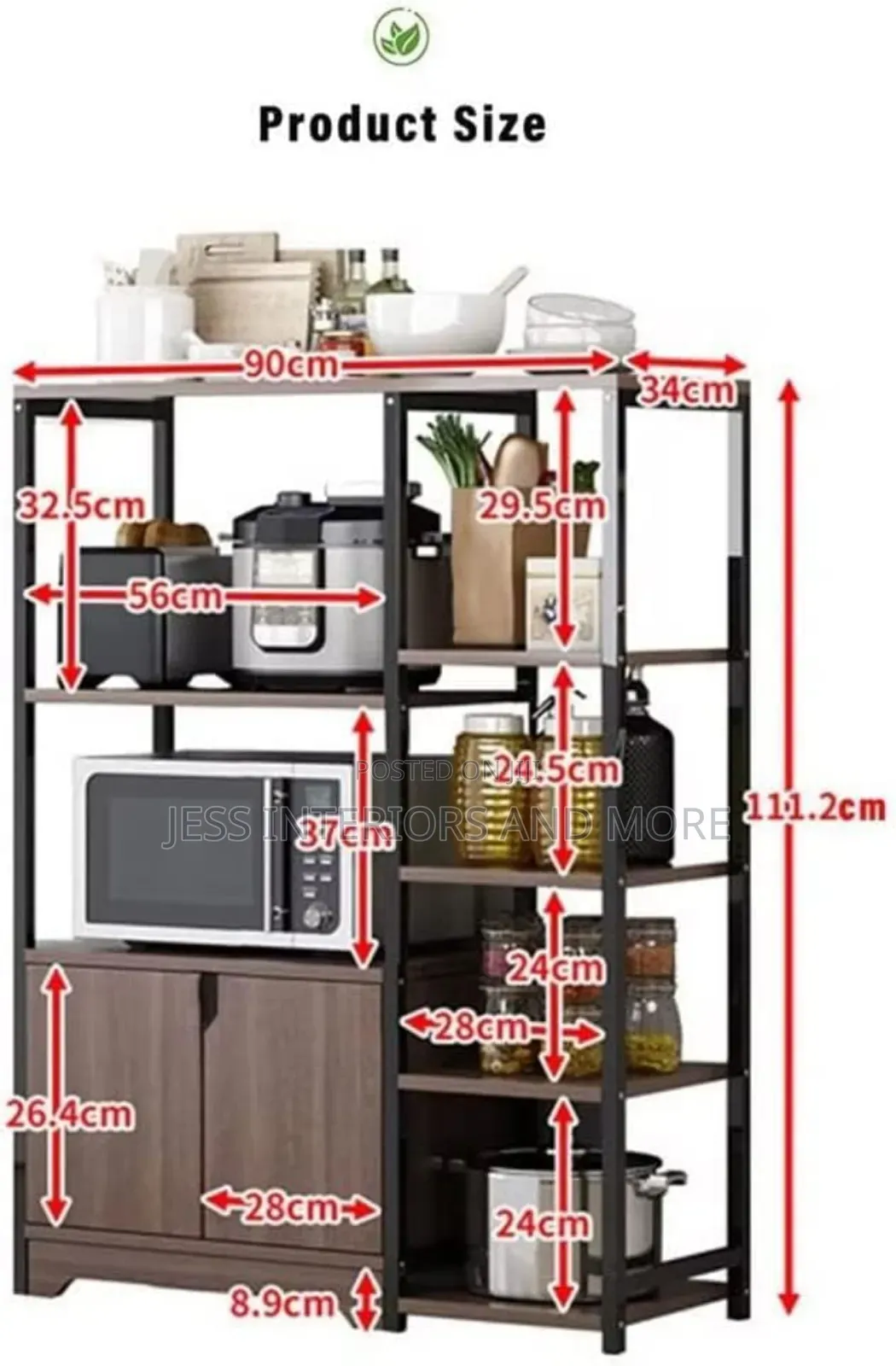 Multifunctional Kitchen Storage Rack