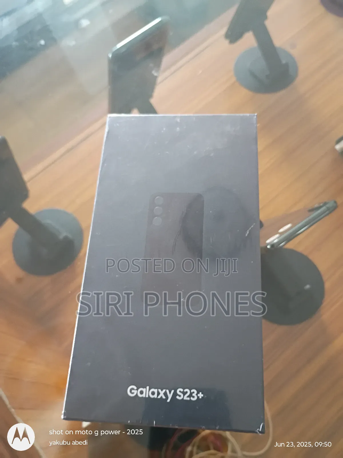 New Samsung Galaxy S23+ 256 GB Black