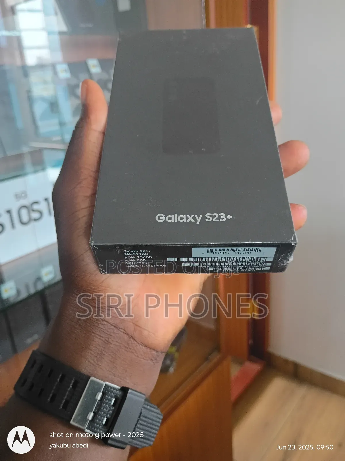 New Samsung Galaxy S23 Plus 256 GB Gray