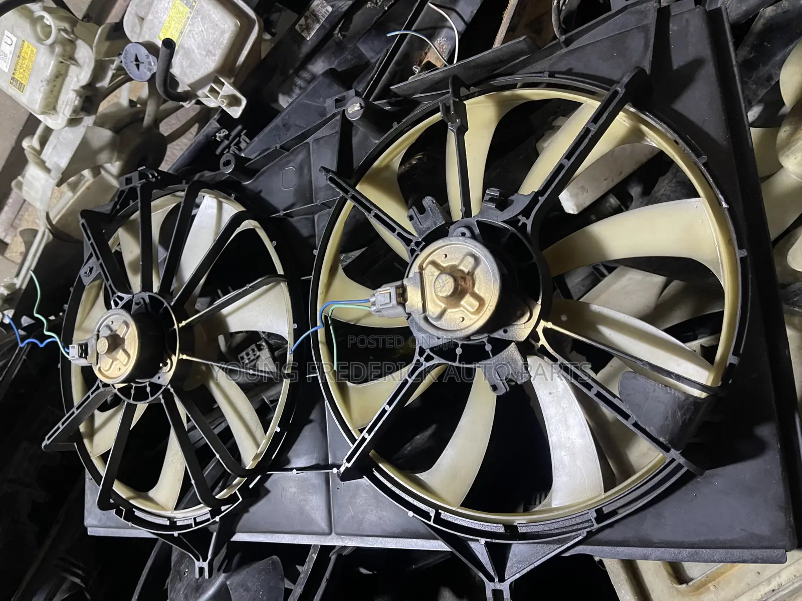 Toyota Camry 2008 2009 2010 2011 2012 Radiator Fan Complete