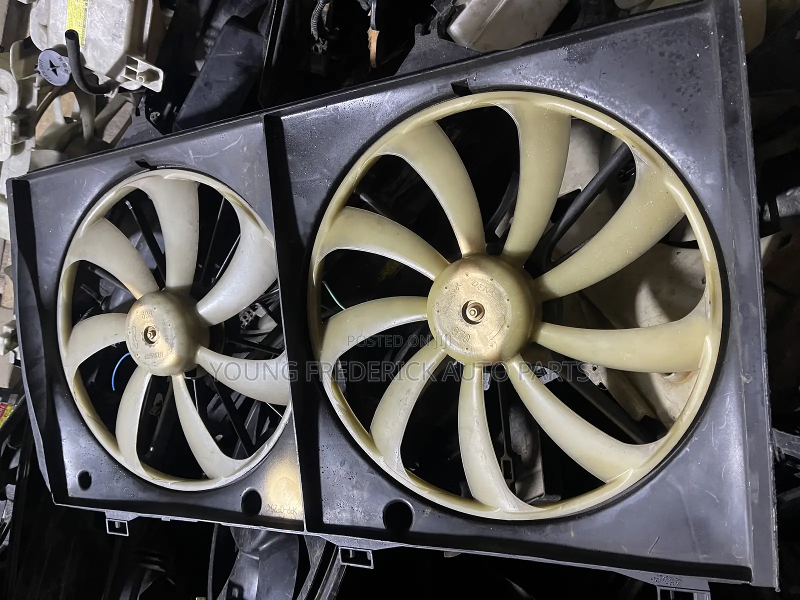 Toyota Camry 2008 2009 2010 2011 2012 Radiator Fan Complete