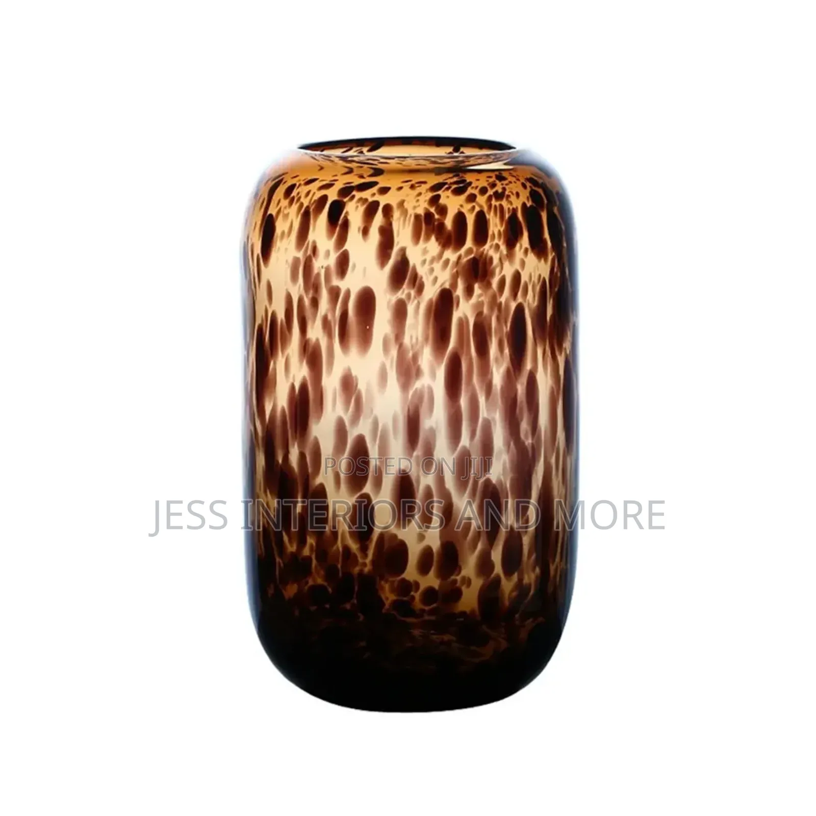 Vase Set(Vase Set(Amber Leopard)