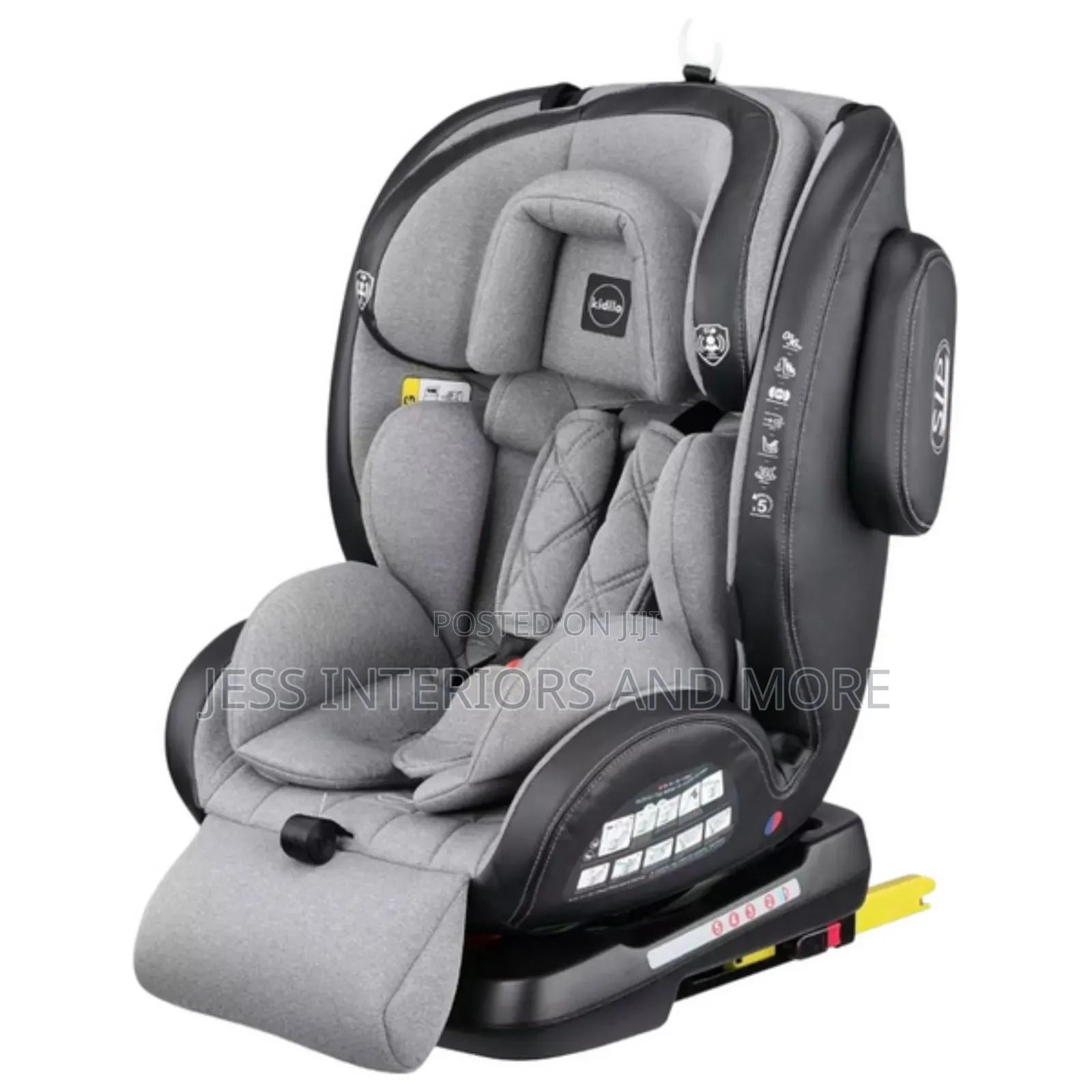 Kidilo Baby Car Seat - Gray