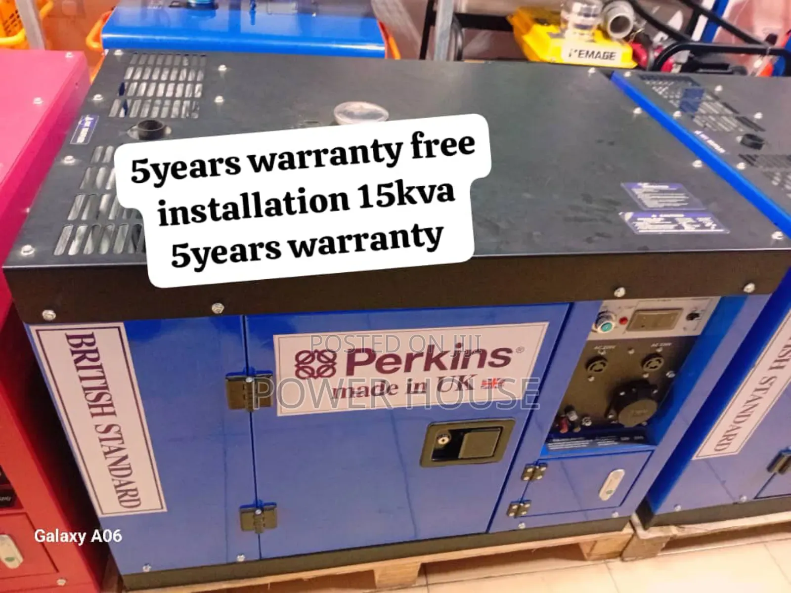 Lumina Titan 15kva 16500watts Diesel Perkins Generator