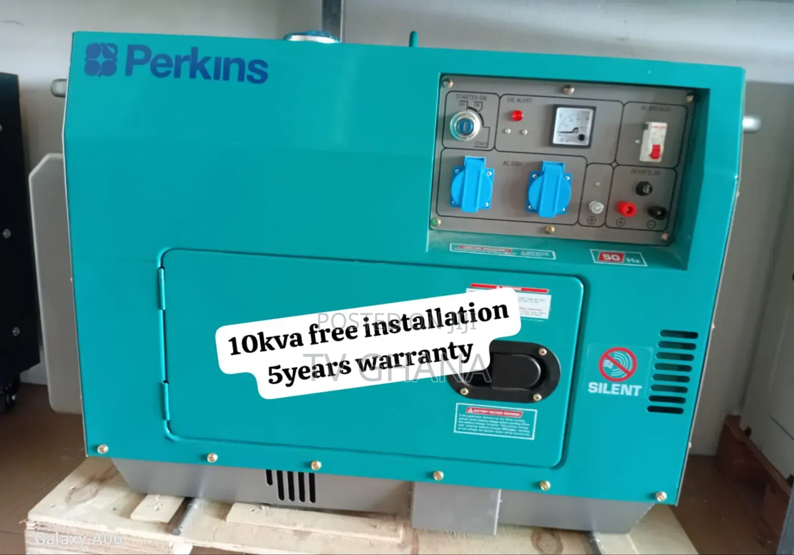 Gene's Pro Perkins 10kva Diesel 13000watts Diesel Generator