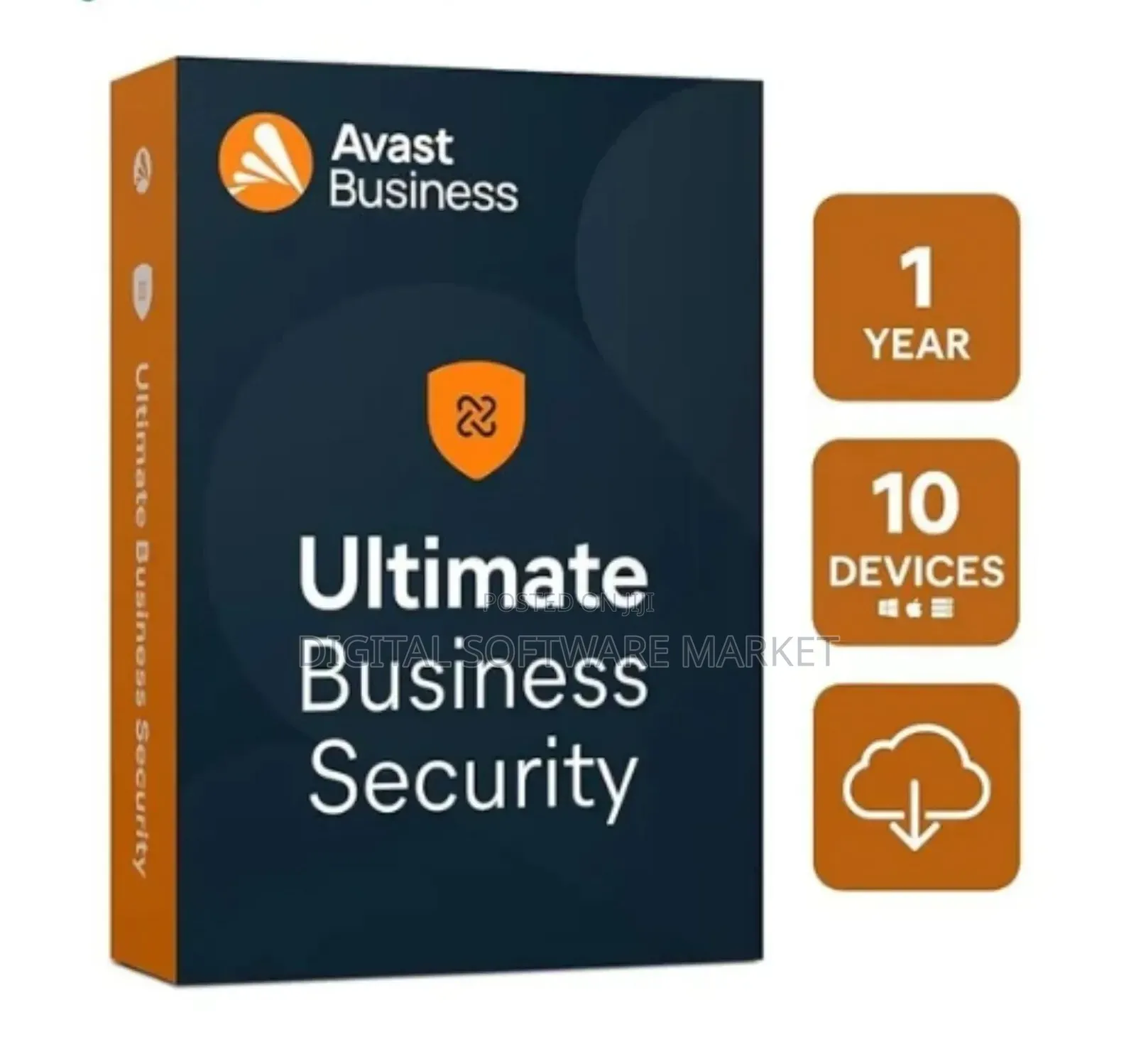 Avas Business Security 10 Devices, 1 Year Windows,Server